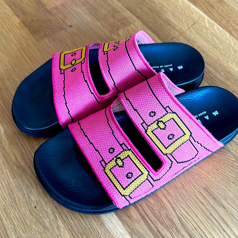 MARNI double buckle slides sz 38 *sold out*